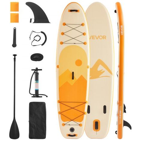 Tabla de Paleta Surf Inflable, Ultraligera, con Bomba, Remo, Aleta, Mochila, Correa de Tobillo, Correa, Plataforma Antideslizante para Jóvenes y Adultos, 353,6 x 89 x 15,2 cm, Carga 163 kg (1/5)