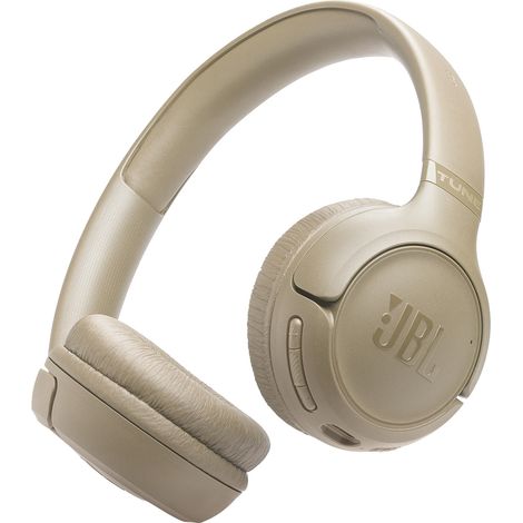 JBL Tune Cuffie On-Ear Bluetooth Wireless, Pieghevoli e Leggere, Pure Bass, Connessione Multipoint, fino a 76 ore di Autonomia, Google Fast Pair, Microsoft Swift Pair (1/4)