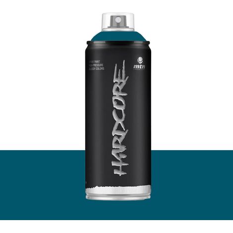 Bombe de peinture aérosol MTN Hardcore Bleu Christiana (RV-233) 0,4 L (1/2)