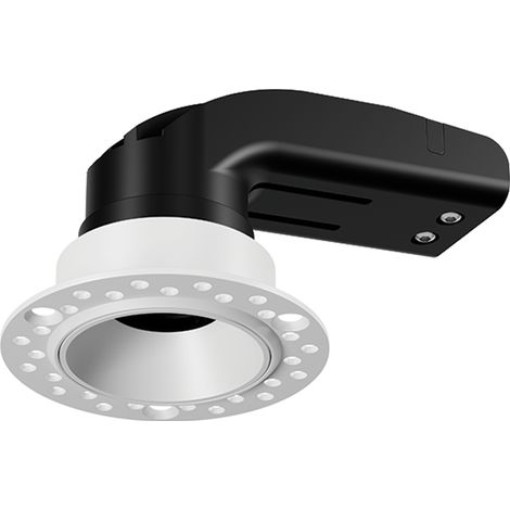 Spot LED Encastrable Orientable Trimless D45 8W IRC90 Blanc Sablé Hors Transfo ZAMBELIS 25299 - 36 deg - Blanc chaud - 3000K