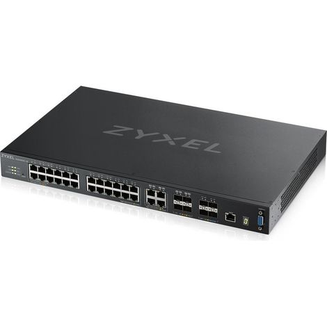 Zyxel XGS4600-32 Gestito L3 Gigabit Ethernet (10/100/1000) Nero (1/4)