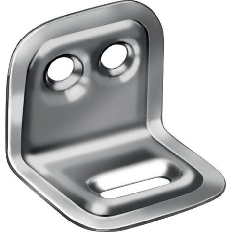 Ángulo de ajuste L.25mm An.30mm S.1mm STA azul crudo galvanizado VORMANN (Por 25)