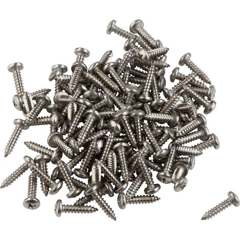 839536 LIKO A2 Vis à tôle 2.2 mm 6.5 mm cruciforme DIN 7981-C acier inoxydable A2 100 pc(s) C20328 (1/2)