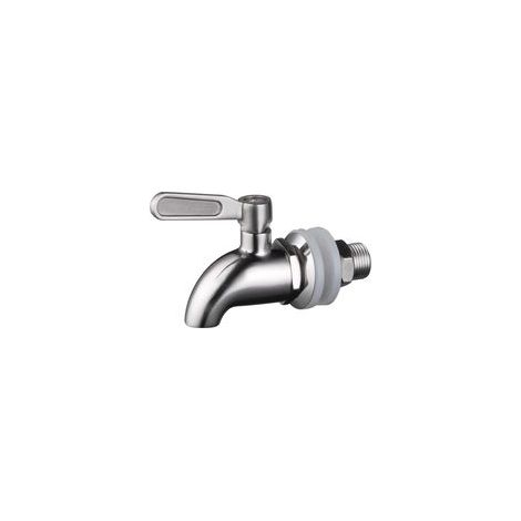Purificateur d'eau par gravité – Robinet en laiton poli – Compatible avec systèmes ProPur et Berkey – Installation rapide
