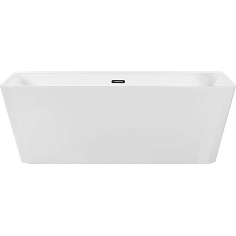 Badewanne HASSEL 170 x 80 cm Weiß (1/5)