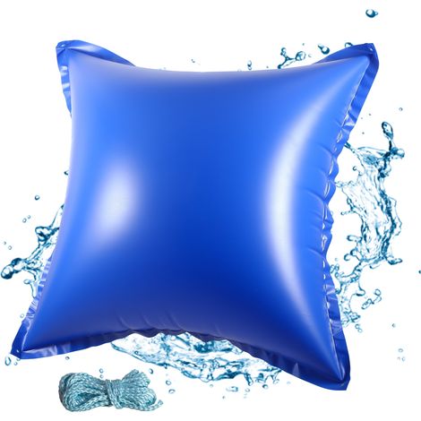 Wolketon Cuscino piscina gonfiabile invernale 120x120cm quadrato Resistente al gelo fino a -25°C Materiale PVC 1 pezzo (1/5)