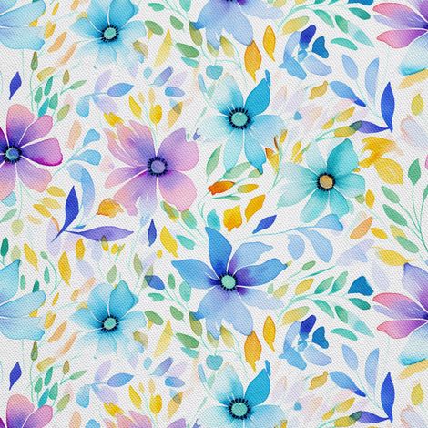 Decoffe Oxford exterior - Blumen - DX2233 (1/5)