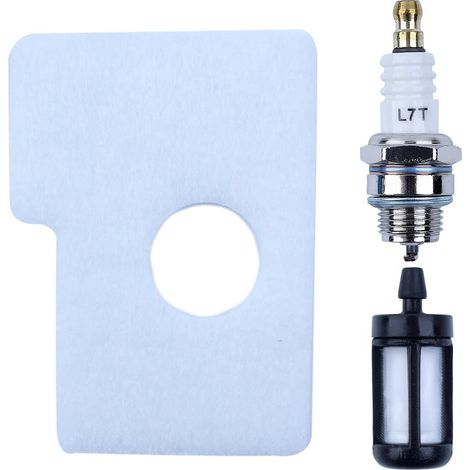 Bujía de filtro de aire y combustible para Stihl MS180 018 MS 180 Chiansaw, piezas de repuesto (1/5)