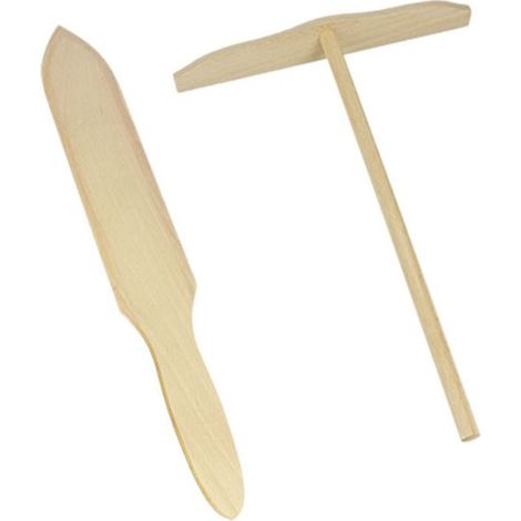 Metaltex Set Spatule Raclette Bois pour Cuisine (1/5)
