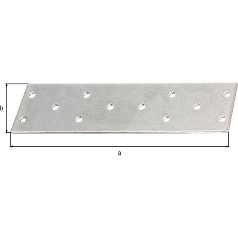 Plancha perforada 160x40x2 sdmverz. EN 14545: 29-2 GAH (Por 50)