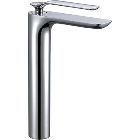 GRIFO MONOMANDO ESTILIZADO SERIE PARIS PARA LAVABO CAÑO ALTO (1/2)
