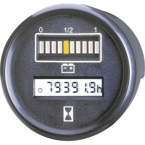Bauser 830 Controlador de Batería Negro 12VDC