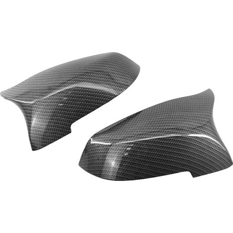 Cubierta de espejo, material de fibra de carbono, diseño ligero, fibra de carbono (1/2)