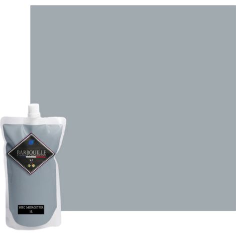 Pintura acrílica BARBOUILLE - Para paredes y techos - 1L - Gris Nec mergitur