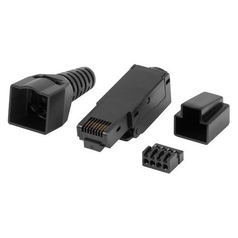 Connettore di rete Lanberg RJ-45 8P8C cat. 6 UTP senza attrezzi (1/3)