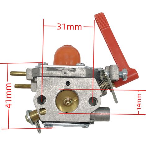 Carburateur C1U-W50A 585345913 pour PP28CD/LD/PDT, PP28RJ – Réf. 909-145 – Souffleur, ensemble corps de papillon usiné précision, excellente économie de carburant. (1/5)