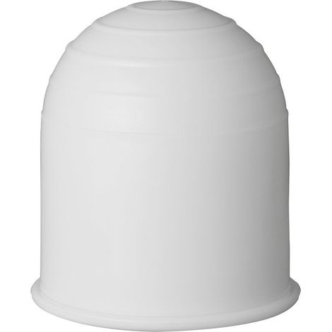 Cache-boule d'attelage blanc
