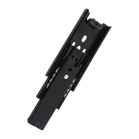 2 PCS Mini tiroir court Coulisse Matériel Roulement À Billes Montage Latéral Guide De Meuble Rail Extension pour Tiroir De Cuisine (10 cm) (1/4)