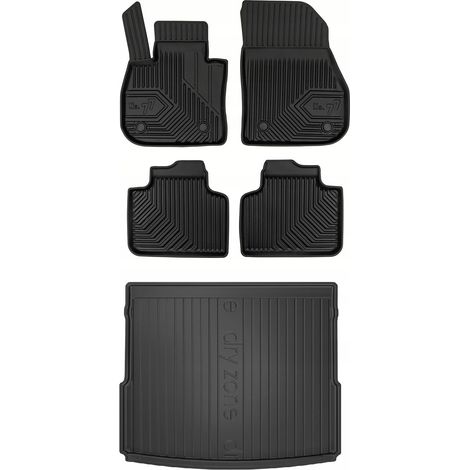 SET 77 Tappetini in gomma e tappetino BMW X1 U11 dal 2022-