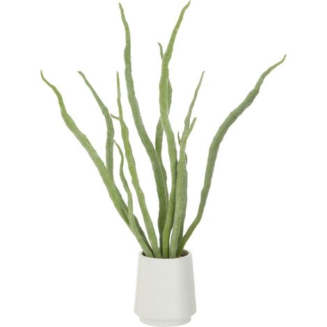 Plante Artificielle en Pot "Grasse" 92cm Vert
