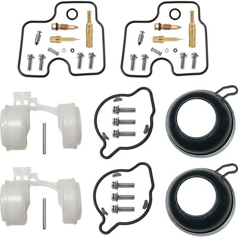 Vergaser Reparatursatz für CB500 1993-2003 500ccm 500 CVK34 Twin  für CB500S PC32 PC26 CB 500 1996 2000 Reparatur Teile Motorrad Vergaser Überholung Ersatz Schwimmer Membran
