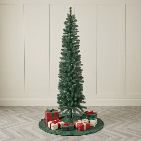 5ft King Pine Ultra Slim Artificial Christmas Tree (1/2)