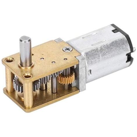 DC 12V Moteur lectrique de Rduction, Mini moteur engrenages en mtal, rduction de la vitesse de couple lev, petit moteur pour outils lectriques, rduction de vitesse CW/CCW