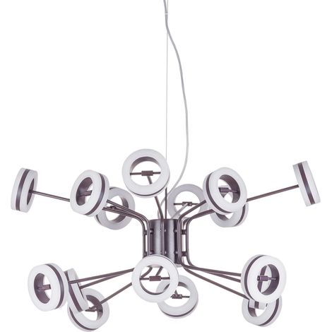 Lampadario Italux Metis LED 16 luci bronzo 3000K calda (1/3)