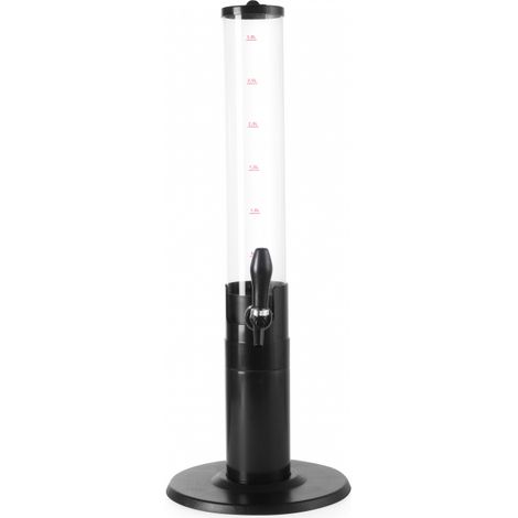 Tube distributeur de table avec tireuse à bière, verre acrylique 5L - Hendi 598962 (1/3)