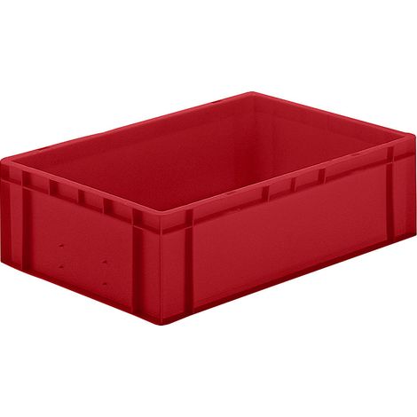 LA-KA-PE  bacs de  transport L600xB400xH175mm  - TK600/175-0 ROUGE