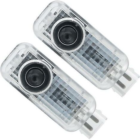 Projecteur De Porte - Lumière De Bienvenue À Projection Laser - Compatible Avec Audi A4 A5 A6 A7 A8 Q3 Q5 Q7 - 2 Pièces (1/5)