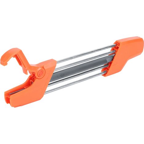 2-in-1 3/8" (4,0 mm) Kettensägen-Kettenschärfer für die Holzbearbeitung, kompatibel mit STIHL 56057504303 (1/4)