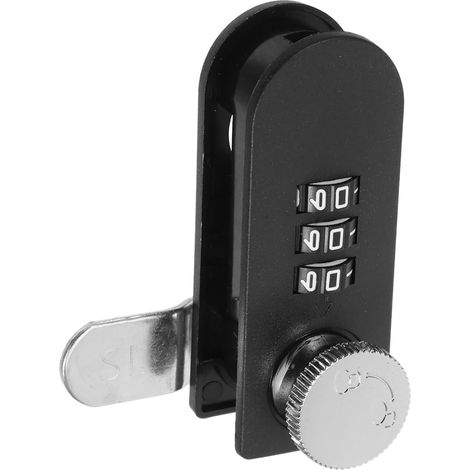Serrure à combinaison numérique sans clé pour boîte aux lettres et arm (1/5)