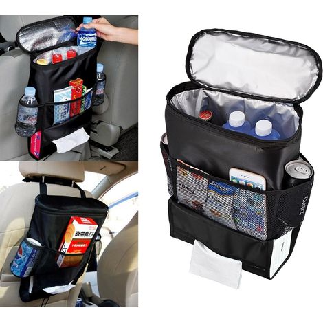 340518 Organizador asiento trasero del coche bolsillos y apartado frigorífico