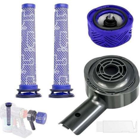 Couvercle arrière du moteur + filtre HEPA arrière + remplacement du jeu de filtre pour Dyson V6 DC58 DC59 DC61 DC62 DC74 Accessoir (1/4)