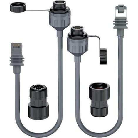 Starlink V3/V4 Ethernet-Adapter für Gen 3 Kabelverlängerung an Netzwerkkoppler (2 Stück)