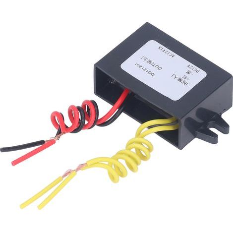 1A DC to AC power converter, IP67 waterproof voltage regulator for electrical equipment (DC12V-AC12V) (1/5)