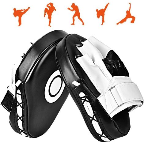 1 paire de gants de boxe en PU pour taekwondo, arts martiaux (1/5)