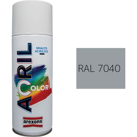 SMALTO SPRAY ACRILICO RAL 7040 - grigio finestra - AREXONS