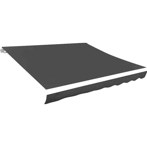 Tela para persianas, material duradero, fácil de limpiar, color antracita. (1/2)