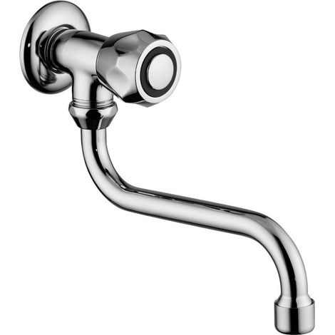 Danubio rubinetto snodo con canna orientabile "S" - ø16x160mm DA202CR (1/2)