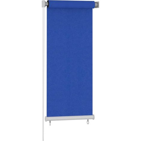 Tenda a rullo  Tenda avvolgibile per Esterni 65(L)x140(A) cm Blu HDPE (1/3)