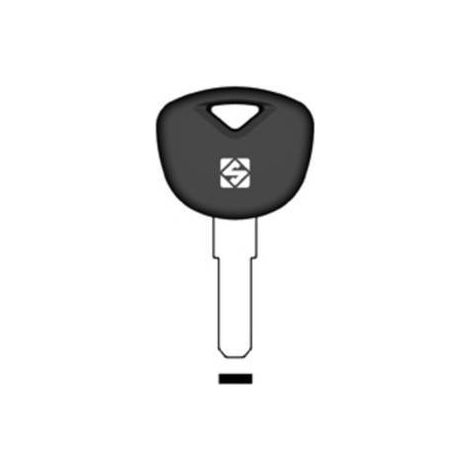 2 x SILCA BW9TE CHIAVE TRANSPONDER VUOTA OTTONE