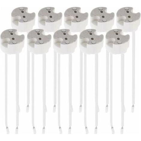 Lot 10x douille GU5 3 Douille GU5 3 ou MR16 Support avec câble 12V Pour lampe luminaire ampoule telles que LED halogène spot (1/5)