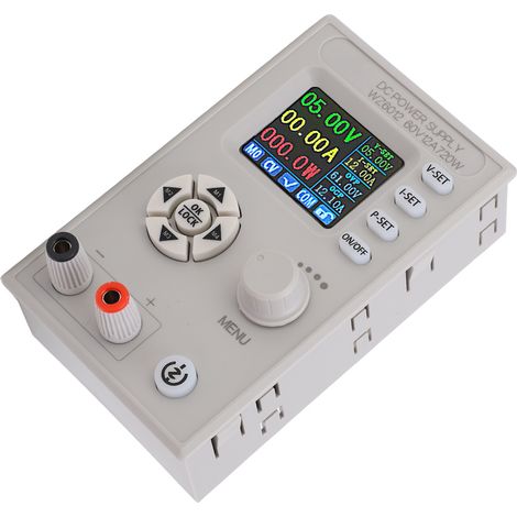 Module d'alimentation stabilisée CC, bobine en cuivre rouge, régulation de tension ajustable, 60 V, 12 A, 720 W (1/5)