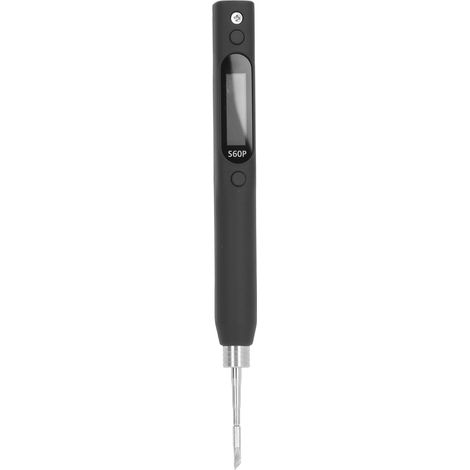 Fer à souder 60 W à température réglable, compatible PD, QC, DC, PPS, rechargeable USB, mini outil de soudage électrique 21 V (1/5)