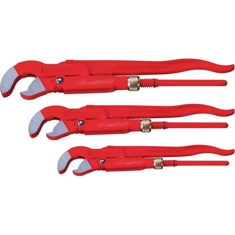 ROTHENBERGER Zangenset: Eckrohrzange 1" - 1 1/2" - 2" - 070130X