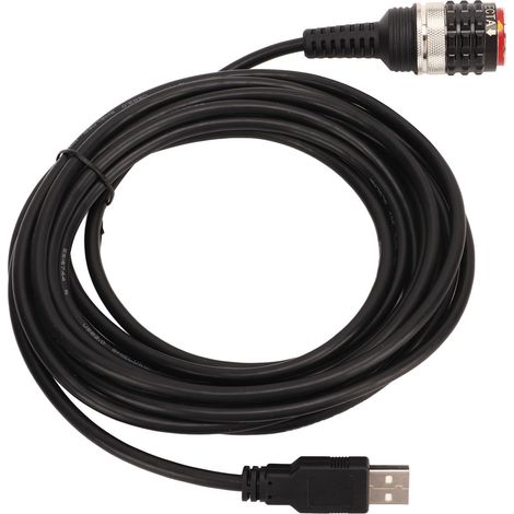 Câble de diagnostic camion 88890305, câble USB pour outil de diagnostic Vocom, connexion scanner, enregistrement de données, réglage des paramètres (1/5)