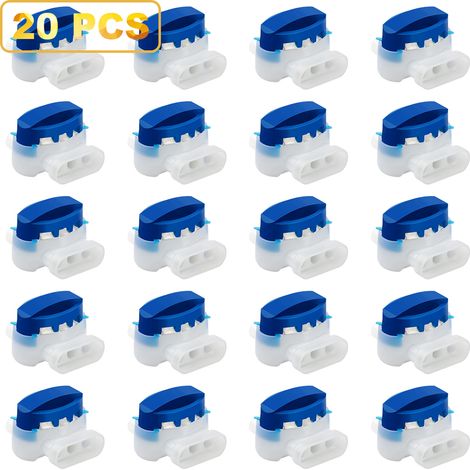 20 Connecteurs 314 Équivalents, Lot de 20 Pièces de Terminaux de Fils (1/5)