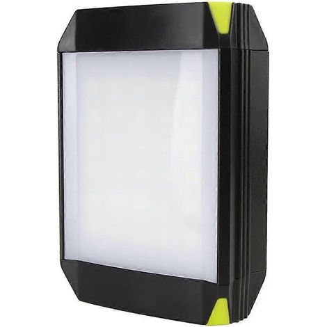 Lampe de camping portable longue durée, projecteur étanche d'extérieur, rechargeable par USB, lampe de travail LED 500 lm faisant également office de batterie externe BS-3600 (1/5)